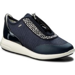 Sneakersy GEOX - D Ophira E D621CE 01402 C4002 Navy. Niebieskie półbuty damskie Geox, ze skóry ekologicznej. W wyprzedaży za 309,00 zł.