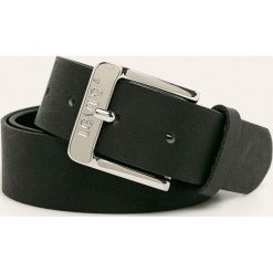 Levi's - Pasek skórzany. Czarne paski damskie Levi's®, w paski, ze skóry. Za 149,90 zł.