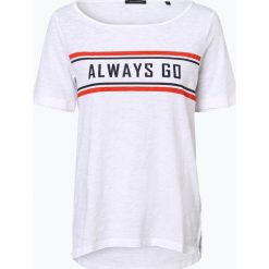 Marc O'Polo - T-shirt damski, biały. Białe t-shirty damskie Marc O'Polo, s, z nadrukiem, polo. Za 99,95 zł.