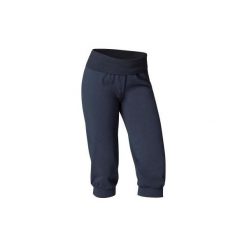 Rybaczki do jogi damskie. Niebieskie rybaczki damskie marki DOMYOS, xs, bez wzorów, z elastanu. Za 39,99 zł.