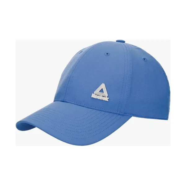 Reebok Czapka Act Fnd Badge Cap , niebieski, rozmiar ONE SIZE. Niebieskie czapki damskie Reebok, w paski, z nylonu. W wyprzedaży za 39,99 zł.