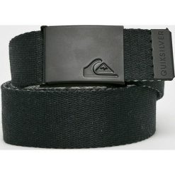 Quiksilver - Pasek. Czarne paski męskie Quiksilver, w paski, z materiału. W wyprzedaży za 69,90 zł.