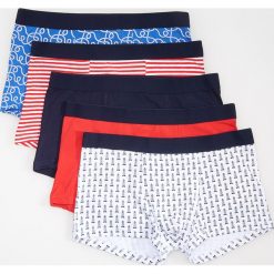 Bokserki 5 pack - Czerwony. Czerwone bokserki męskie Reserved, bez wzorów. Za 89,99 zł.
