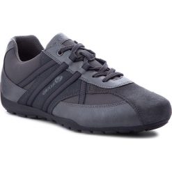 Sneakersy GEOX - U Ravex B U743FB 05411 C9004 Anthracite. Szare sneakersy męskie Geox, bez zapięcia. W wyprzedaży za 219,00 zł.