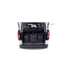 CITROEN BERLINGO, 2008- TORBY DO BAGAŻNIKA 4 SZT KJUST - 7010001. Czarne torby podróżne KJUST, bez wzorów, z kauczuku, klasyczne. Za 1099,00 zł.