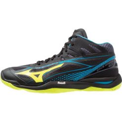 Mizuno WAVE MIRAGE 2.1 MID Obuwie do piłki ręcznej ombre blue/safety yellow/hawaiian ocean. Niebieskie buty do koszykówki męskie marki Mizuno, z gumy, mizuno wave. Za 589,00 zł.