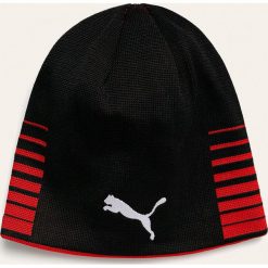 Puma - Czapka dwustronna. Czarne czapki męskie Puma, bez wzorów, z poliesteru. W wyprzedaży za 69,90 zł.