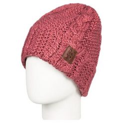 Roxy Tram Beanie Dusty Cedar Tram Beanie erjha03414-mmr0. Różowe czapki damskie marki Roxy, z dzianiny. W wyprzedaży za 107,00 zł.