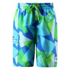 Reima Spodenki Chłopięce Cebu Mid Blue 104. Niebieskie kąpielówki chłopięce marki Reima, z materiału, długie. Za 125,00 zł.