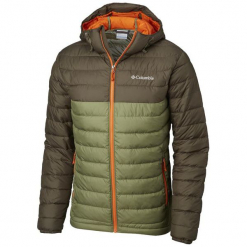 Columbia Kurtka Męska Powder Lite Hooded Jacket Mosstone Peatmoss S. Szare kurtki sportowe męskie marki Columbia, s, bez wzorów, z włókna, bez kaptura, omni-heat (columbia). W wyprzedaży za 389,00 zł.