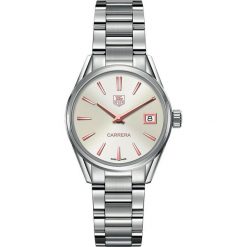 ZEGAREK TAG HEUER Carrera Lady WAR1312.BA0778. Szare zegarki damskie TAG HEUER, złote. Za 7400,00 zł.