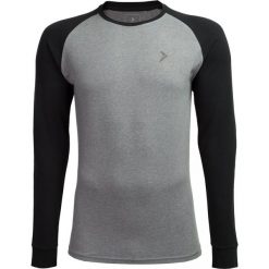 Longsleeve męski TSML602 - ciepły jasny szary melanż - Outhorn. Szare koszulki męskie marki Outhorn, m, bez wzorów, z bawełny, bez kołnierzyka, z długim rękawem, długie. W wyprzedaży za 39,99 zł.