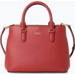LAUREN RALPH LAUREN - Skórzana torebka damska, różowy. Różowe torebki klasyczne damskie Lauren Ralph Lauren, bez wzorów, eleganckie, bez dodatków. Za 899,95 zł.