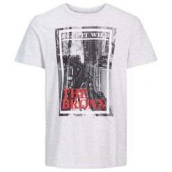 Jack&Jones Koszulka Męska Jorcitynew Tee Ss Crew Neck White (Rozmiar M). Białe koszulki męskie marki Jack&Jones, m, bez wzorów, bez kołnierzyka, bez rękawów. W wyprzedaży za 60,00 zł.