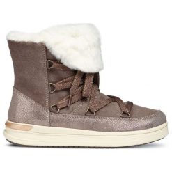 Geox Dziewczęce Buty Zimowe Za Kostkę Aveup, 32, Brązowe. Pomarańczowe buty dziewczęce zimowe Geox, za kostkę, na zamek. Za 399,00 zł.