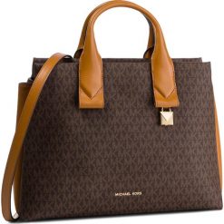 Torebka MICHAEL MICHAEL KORS - Rollins 30H8GX3S3B Brn/Acorn. Pomarańczowe torebki klasyczne damskie MICHAEL Michael Kors, bez wzorów, ze skóry, klasyczne, bez dodatków. Za 1669,00 zł.