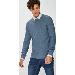 Medicine - Sweter Northern Story. Niebieskie swetry męskie MEDICINE, xl, bez wzorów, z bawełny, z okrągłym kołnierzem, bez kaptura. Za 79,90 zł.