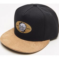 Czapka Snapback - Brązowy. Pomarańczowe czapki męskie Cropp, bez wzorów. W wyprzedaży za 39,99 zł.