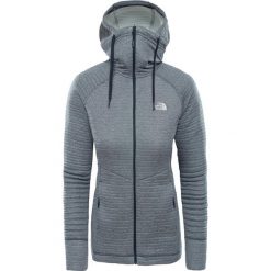 The North Face bluza damska Women’S Hikesteller Midlayer - Sg Urban Navy/Tin Grey M. Szare bluzy sportowe damskie The North Face, s, bez wzorów, bez rękawów. W wyprzedaży za 349,00 zł.