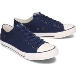 BIG STAR DD174270 granat, półtrampki męskie. Trampki męskie BIG STAR, bez wzorów, retro, na sznurówki. Za 89,90 zł.