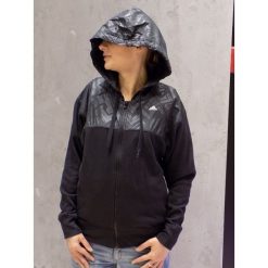 Adidas Hoddy M63689 bluzy damskie czarne 34 (XS). Czarne bluzy damskie Adidas, xs, bez wzorów, z bawełny, bez rękawów, bez kaptura. W wyprzedaży za 139,99 zł.