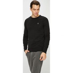 G-Star Raw - Bluza. Czarne bejsbolówki męskie G-Star RAW, l, z bawełny, bez kaptura. W wyprzedaży za 349,90 zł.