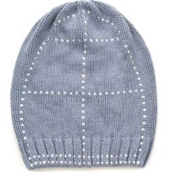Czapka damska beanie Srebrne sklepienie szara. Szare czapki zimowe damskie marki Art of Polo, z wełny. Za 53,11 zł.