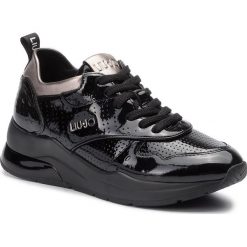 Sneakersy LIU JO - Karlie 14 B69025 PX041 Black 22222. Czarne półbuty damskie Liu Jo, ze skóry. Za 759,00 zł.