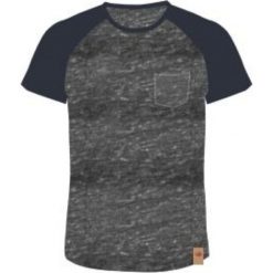 T-shirty męskie: AQUAWAVE T-shirt męski Bama Grey Melange/ Blueberry r. S