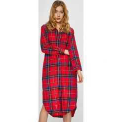 Lauren Ralph Lauren - Koszula nocna. Czerwone koszule nocne damskie marki Lauren Ralph Lauren, z bawełny. Za 399,90 zł.