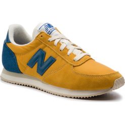 Sneakersy NEW BALANCE - U220FG Żółty. Żółte półbuty damskie New Balance, ze skóry. Za 299,99 zł.