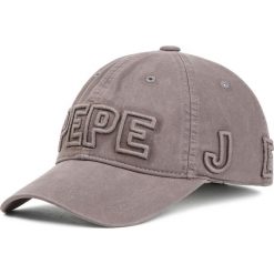 Czapka z daszkiem PEPE JEANS - Kampen Cap PM040429 Factory Blk 997. Szare czapki męskie Pepe Jeans, bez wzorów, z bawełny. Za 99,00 zł.