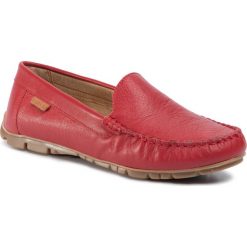 Mokasyny LASOCKI - RST-MARA-02 Red. Czerwone mokasyny damskie Lasocki, na co dzień, bez wzorów, ze skóry, bez obcasa, bez zapięcia. Za 149,99 zł.