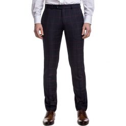 Spodnie MARCUS GDGE900295. Czerwone spodnie garniturowe męskie Giacomo Conti, na co dzień, s, bez wzorów, z wełny, klasyczne. Za 599,00 zł.
