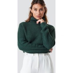 Rut&Circle Dzianinowy golf Tinelle - Green. Zielone golfy damskie Rut&Circle, z dzianiny. Za 80,95 zł.