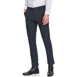 Spodnie regularne w pepito. Spodnie męskie Top Secret, na co dzień, s, w paski, z elastanu, eleganckie. Za 129,99 zł.