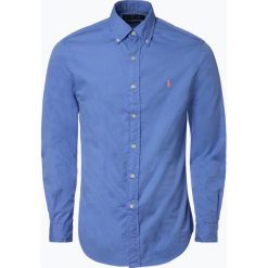 Polo Ralph Lauren - Koszula męska – Slim Fit, niebieski. Niebieskie koszule męskie Polo Ralph Lauren, s, bez wzorów, z bawełny, polo, bez rękawów. Za 499,95 zł.