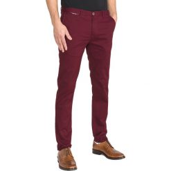 Scotch & Soda Mott Spodnie Czerwony. Czerwone spodnie męskie Scotch & Soda, bez wzorów, z elastanu. Za 400,95 zł.