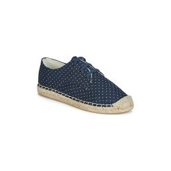 Espadryle André SYBILLE. Niebieskie espadryle damskie Andre, bez wzorów, bez obcasa. W wyprzedaży za 119,20 zł.