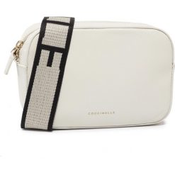 Torebka COCCINELLE - FV3 Mini Bag E5 FV3 55 I1 07 Chalk N11. Białe listonoszki damskie Coccinelle, bez wzorów, ze skóry, bez dodatków. Za 749,00 zł.