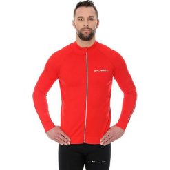 Bejsbolówki męskie: Brubeck Bluza męska athletic czerwona r. XXL (LS14080)
