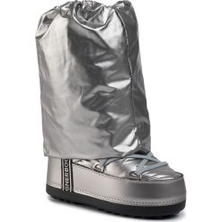 Buty BOGNER - Cervinia 393-4214 Silver Go 14. Szare kozaki damskie Bogner, na zimę, ze skóry ekologicznej, na niskim obcasie, bez zapięcia. W wyprzedaży za 929,00 zł.