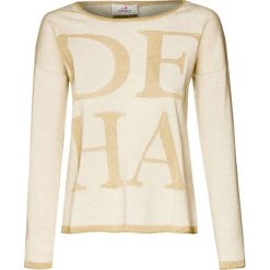 Bluza DEHA HARMONIC. Brązowe bluzy damskie Deha, z nadrukiem, z dzianiny, bez rękawów, bez kaptura. W wyprzedaży za 334,00 zł.