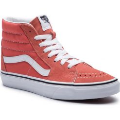 Sneakersy Vans Sk8-Hi VN0A38GEVKR1. Pomarańczowe półbuty damskie Vans. W wyprzedaży za 199,00 zł.