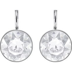 Swarovski - Kolczyki Bella. Szare kolczyki damskie Swarovski, z kryształem, metalowe. Za 349,90 zł.