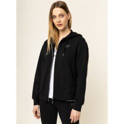 Bluza EA7 Emporio Armani 8NTM42 TJ31Z 1200. Czarne bluzy damskie EA7 Emporio Armani, s, bez wzorów, z elastanu, bez rękawów, bez kaptura. W wyprzedaży za 399,00 zł.