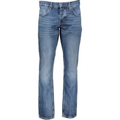 Dżinsy "Chicago" - Comfort fit - w kolorze niebieskim. Niebieskie jeansy męskie Mustang Men, m, w paski, klasyczne, z podwyższonym stanem. W wyprzedaży za 197,95 zł.