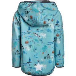 Racoon EVALD Kurtka przejściowa turquoise. Niebieskie kurtki chłopięce przejściowe marki Racoon, z materiału. Za 319,00 zł.