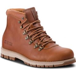 Kozaki BIG STAR - BB174161 Camel. Brązowe glany męskie BIG STAR, z materiału. W wyprzedaży za 239,00 zł.