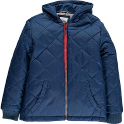 Kurtka zimowa w kolorze niebieskim. Niebieskie kurtki chłopięce zimowe marki Esprit, z polaru. W wyprzedaży za 162,95 zł.